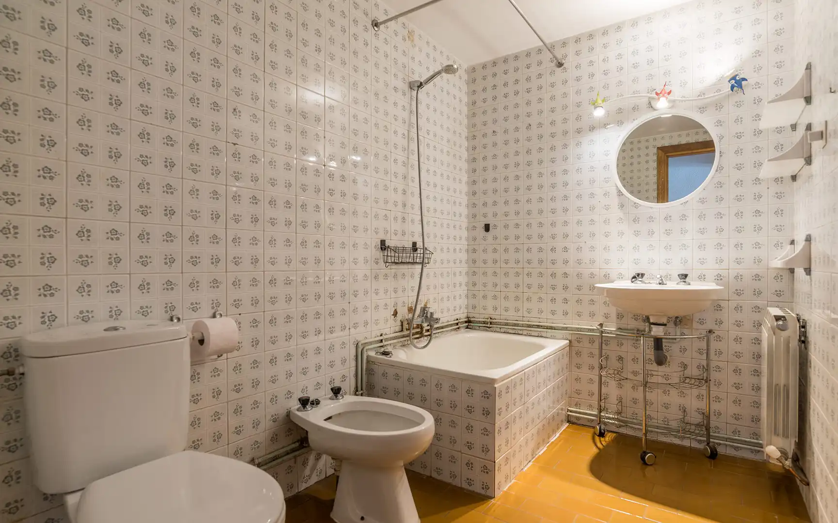 Bany de Pis en venda en Hoyo de Manzanares amb Calefacció, Jardí privat i Terrassa