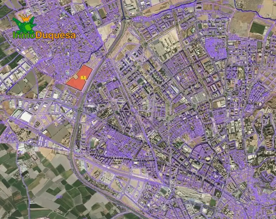 Exterior view of Industrial land for sale in Granada