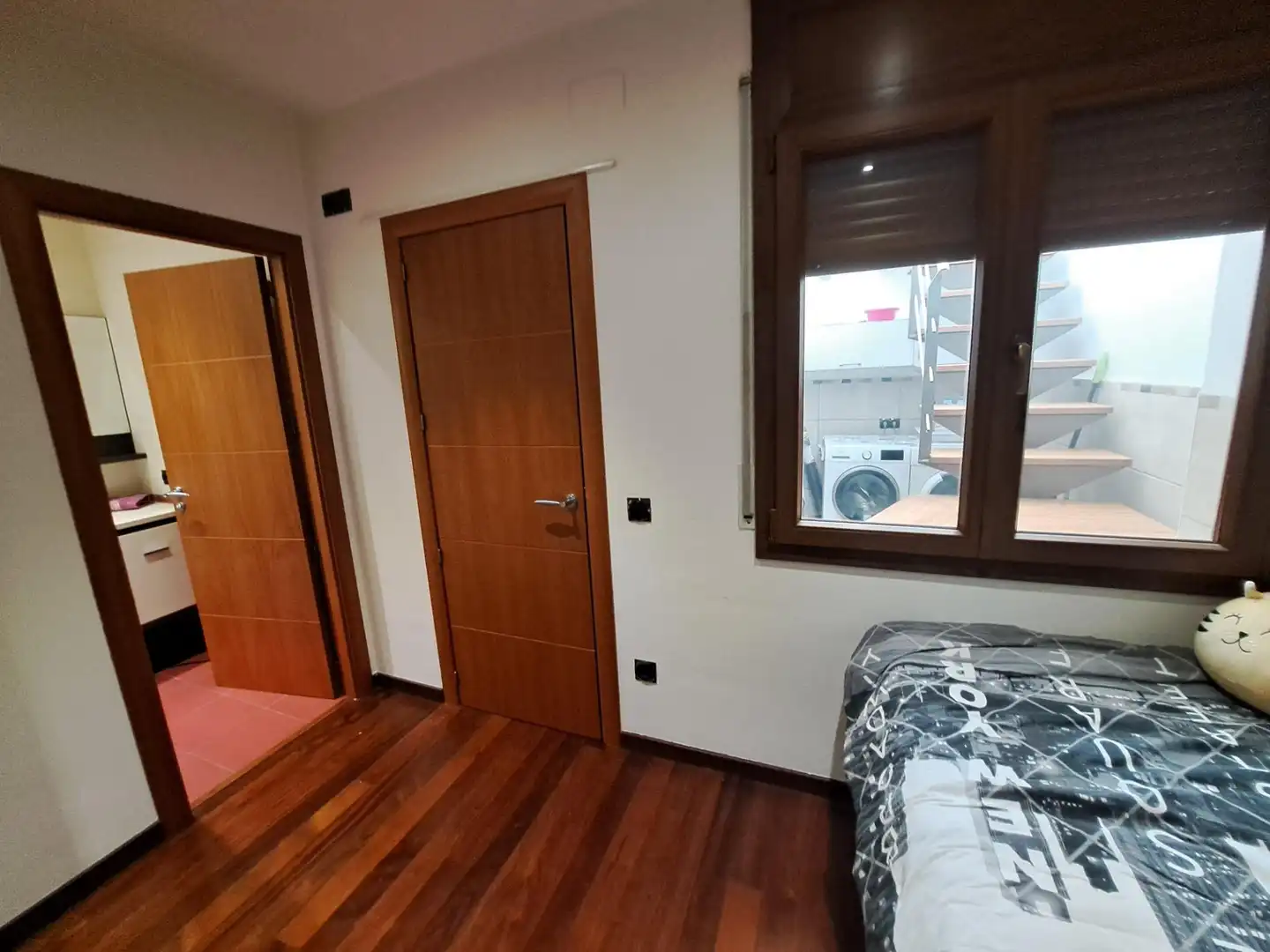 Dormitori de Casa adosada en venda en Mollerussa amb Calefacció, Parquet i Terrassa
