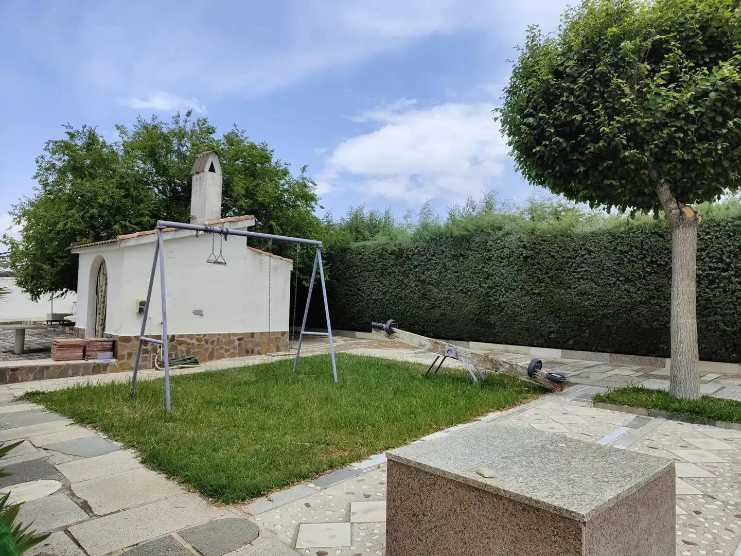 Jardín de Casa o chalet en venta en Brazatortas con Aire acondicionado, Calefacción y Jardín privado
