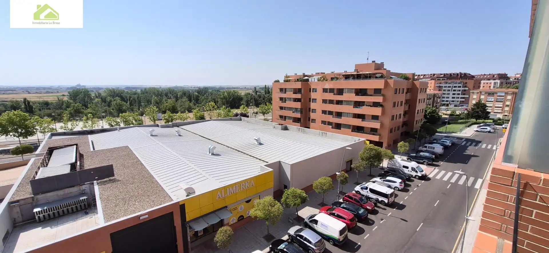 Exterior view of Flat for rent in Zamora Capital   with Heating, Terrace and Furnished