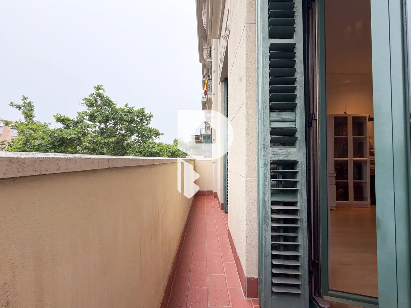 Balcony of Flat for sale in Barcelona  with Air Conditioner, Heating and Parquet flooring