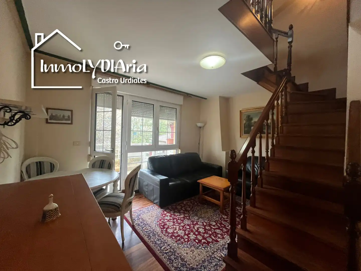 Living room of Flat for sale in Castro-Urdiales  with Heating, Parquet flooring and Terrace