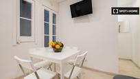 Dining room of Flat to rent in  Barcelona Capital  with Air Conditioner, Heating and Furnished