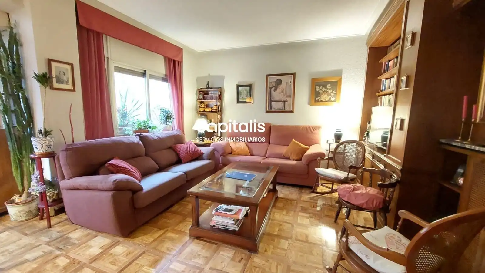 Wohnzimmer von Wohnung zum Verkauf in Madrid mit Klimaanlage, Heizung und Abstellraum