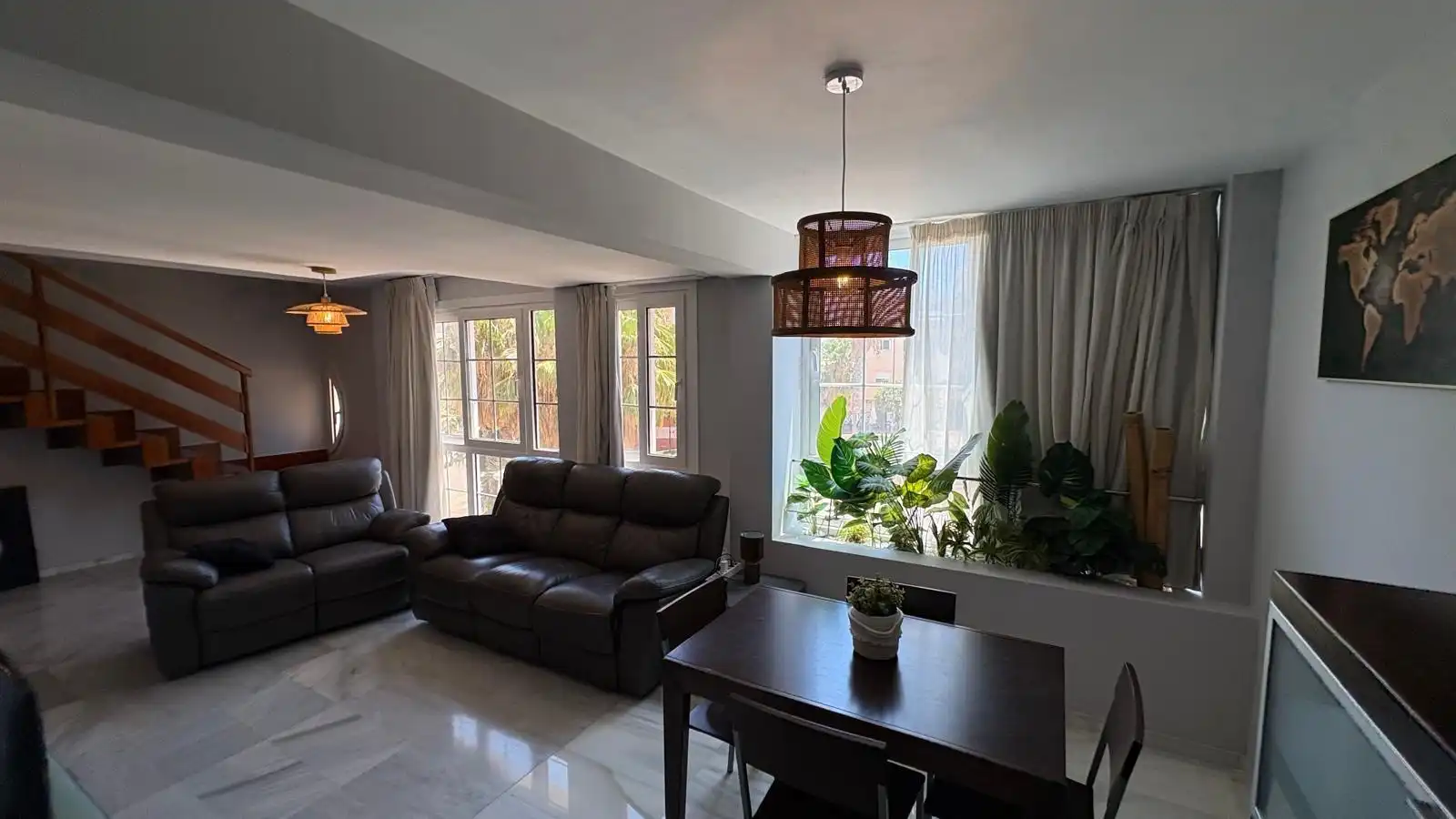 Sala de estar de Ático en venta en El Ejido con Aire acondicionado y Piscina