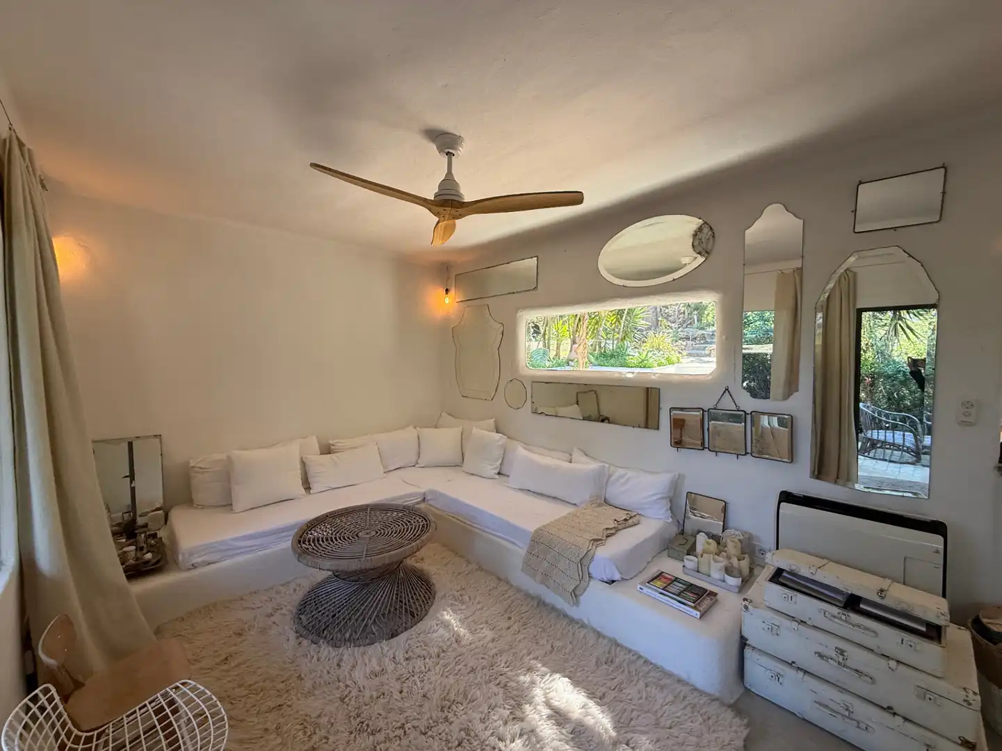 Sala de estar de Casa o chalet en venta en Sant Josep de sa Talaia con Aire acondicionado, Calefacción y Terraza