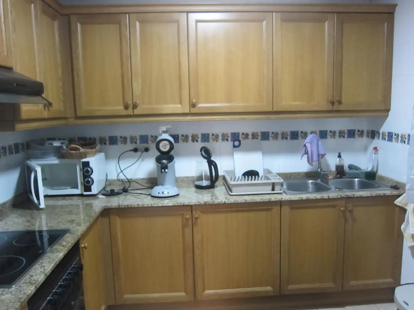 Cocina de Apartamento de alquiler en Moncofa con Terraza, Amueblado y Piscina comunitaria