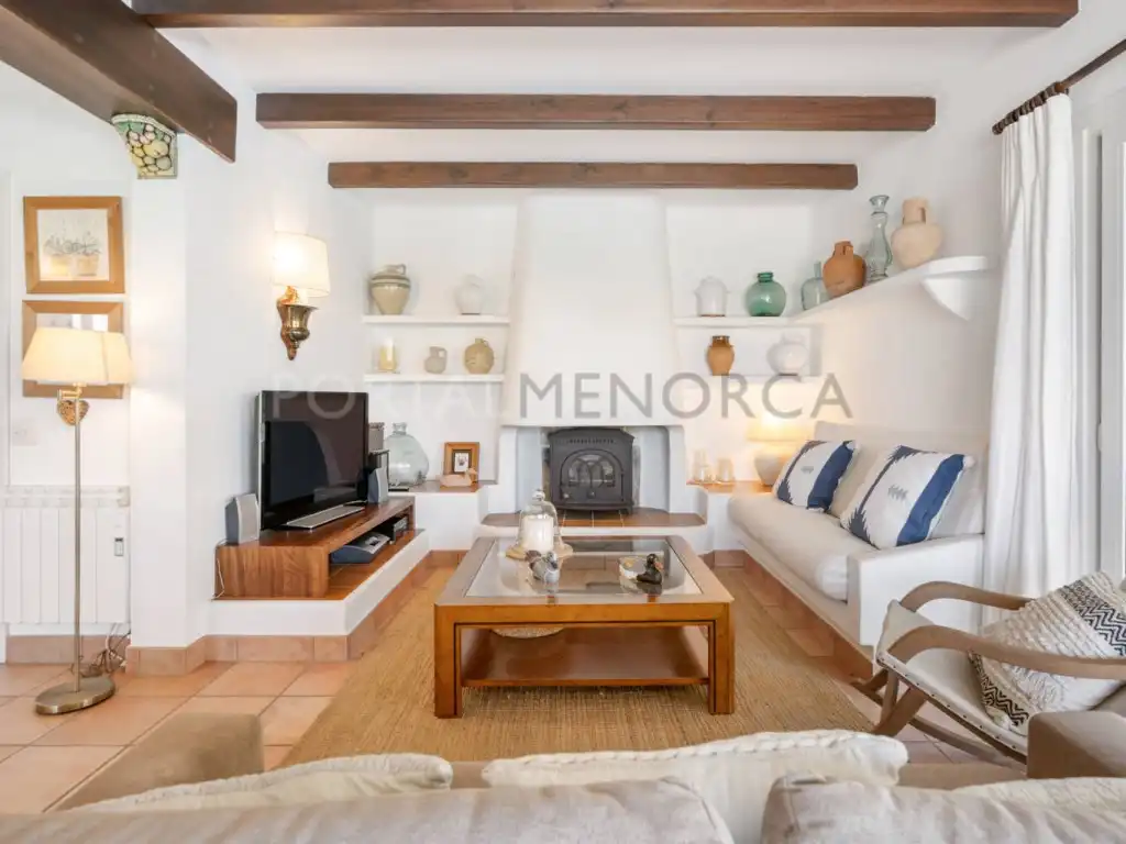 Sala d'estar de Casa o xalet en venda en Ciutadella de Menorca