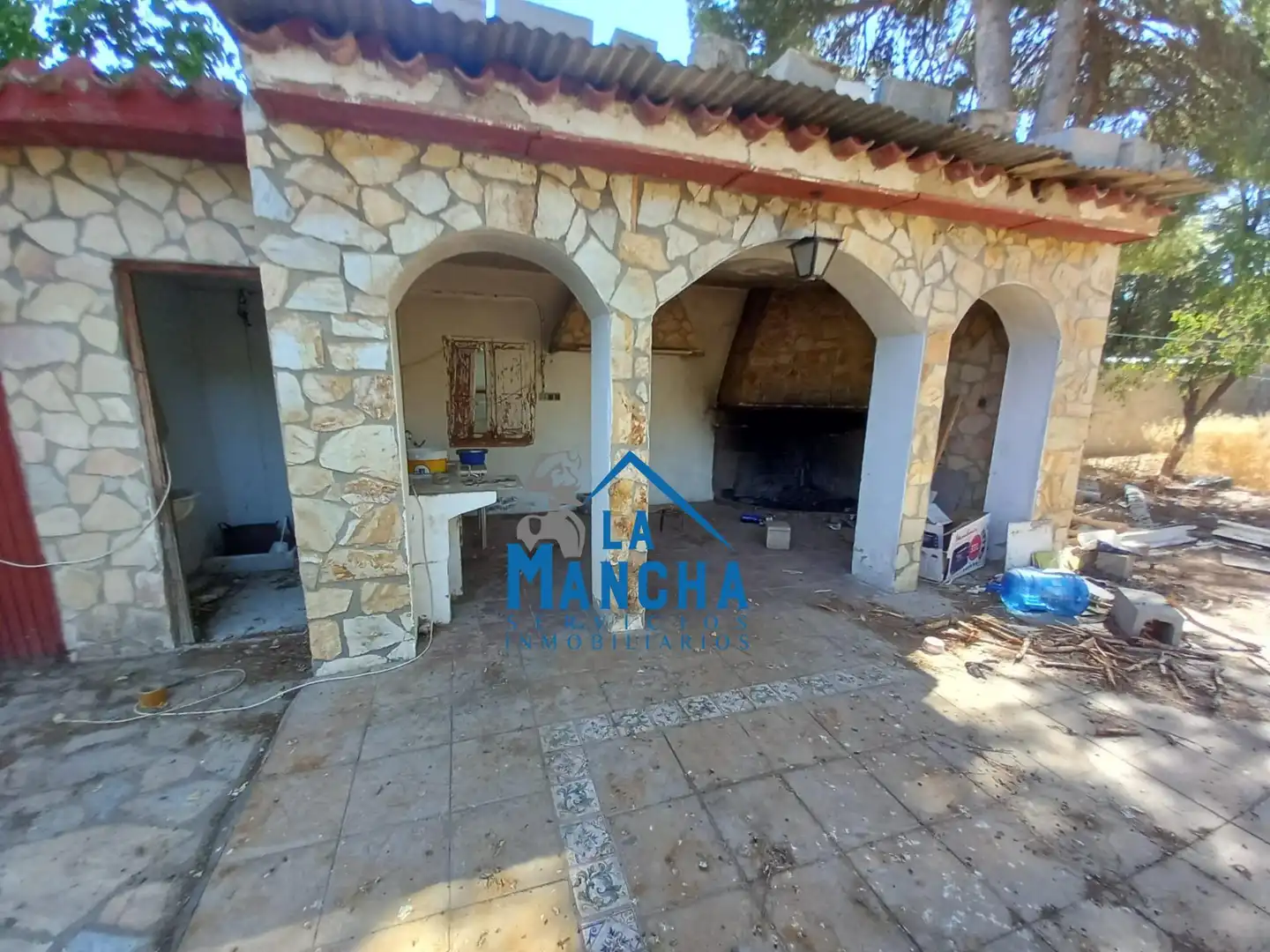 Vista exterior de Finca rústica en venda en Albacete amb Jardí privat, Terrassa i Traster