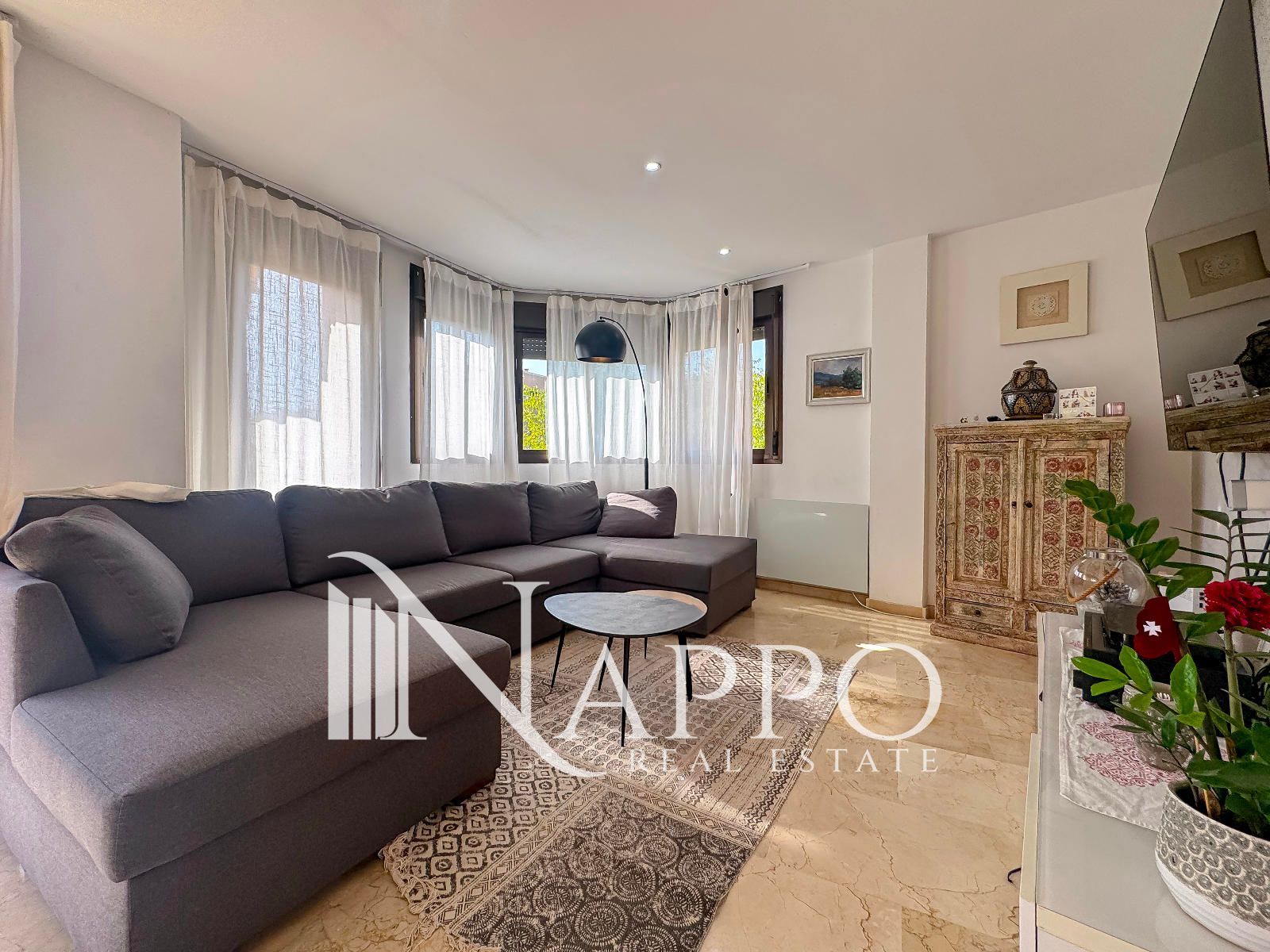 Living room of Flat for sale in  Palma de Mallorca  with Air Conditioner, Heating and Terrace