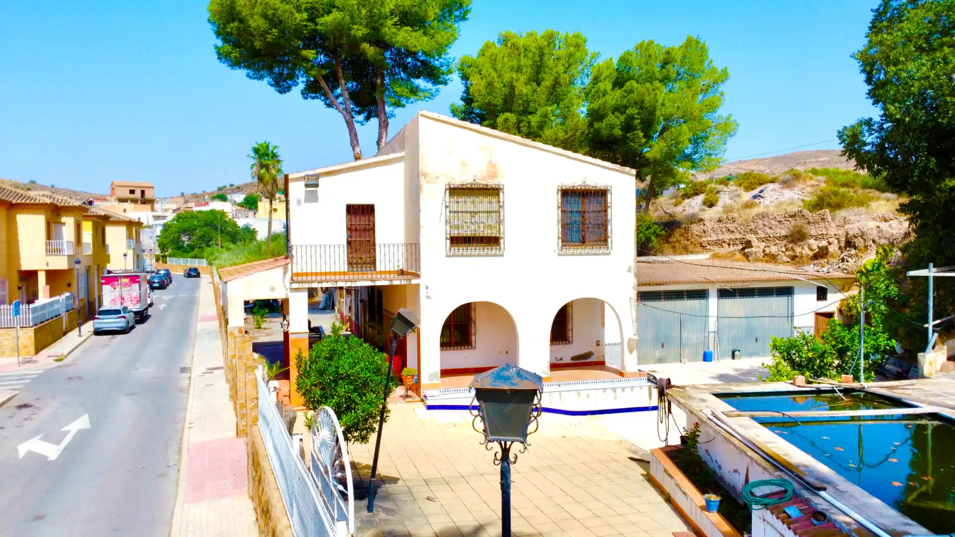 Exterior view of Houses for sale in Berja  with Private garden, Terrace and Swimming Pool