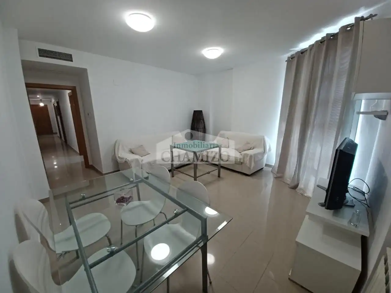 Living room of Flat for sale in Villanueva de la Serena  with Air Conditioner, Heating and Storage room