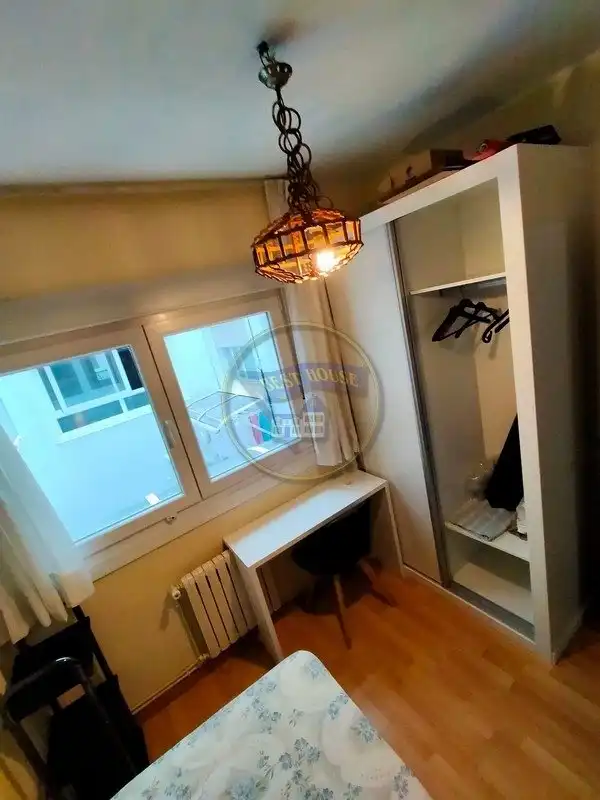 Bedroom of Flat for rent in Vigo   with Heating, Parquet flooring and Terrace