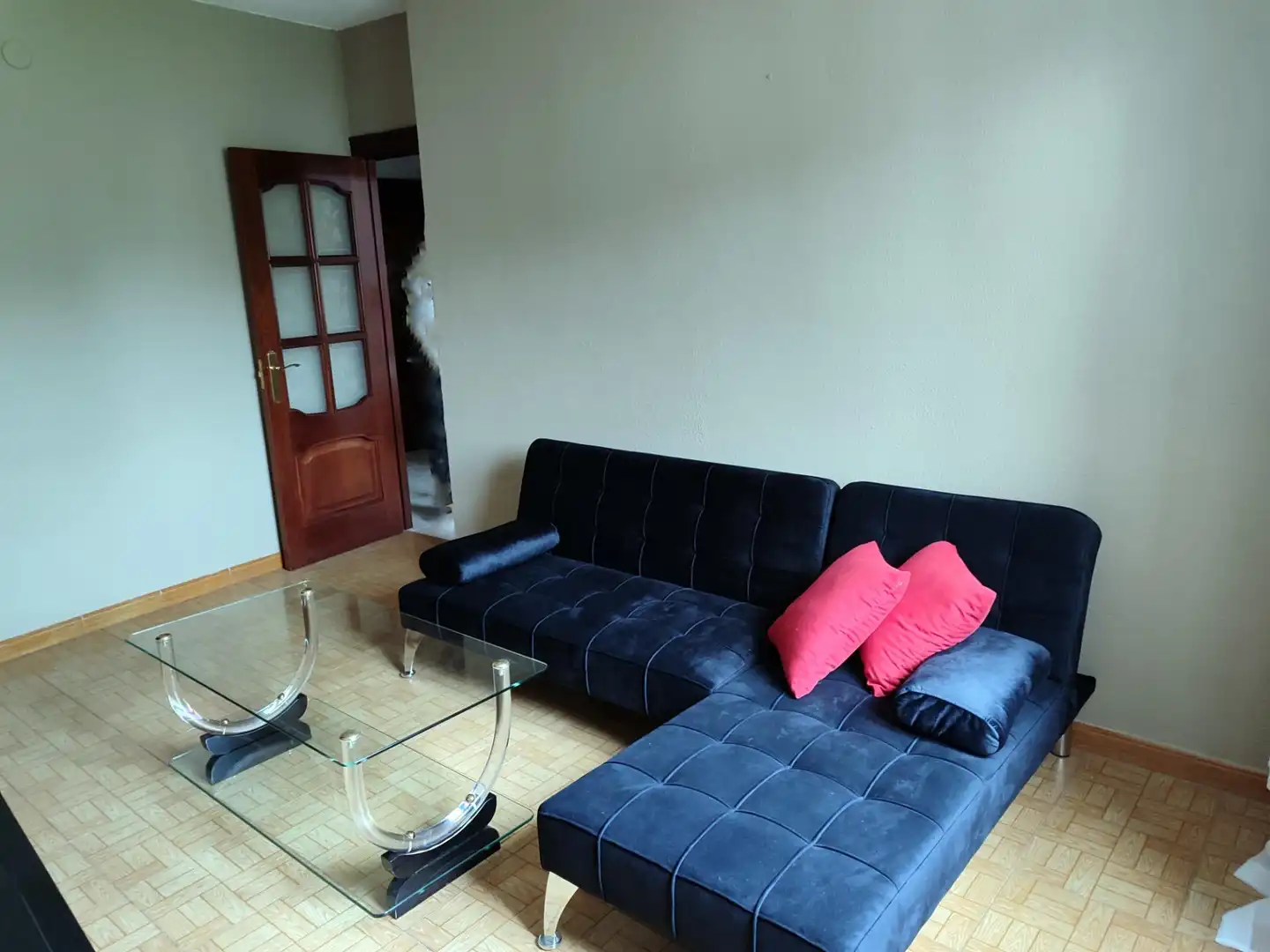 Sala de estar de Piso en venta en Siero con Amueblado