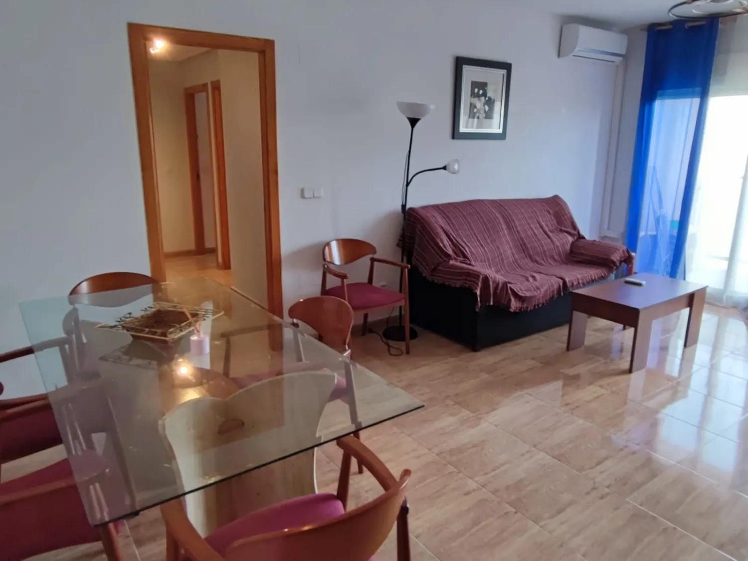 Living room of Flat to rent in  Murcia Capital  with Air Conditioner, Heating and Furnished