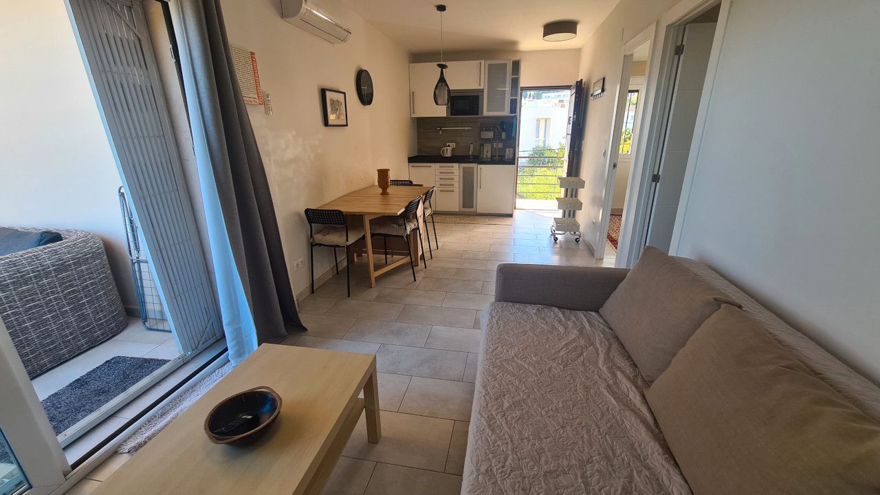 Sala d'estar de Apartament en venda en L'Alfàs del Pi amb Aire condicionat, Calefacció i Terrassa