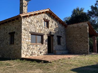 Exterior view of Country house for sale in Les Planes d'Hostoles  with Terrace