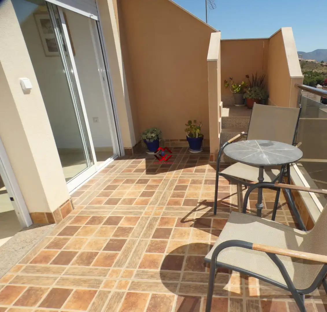 Terraza de Ático en venta en Mazarrón con Aire acondicionado, Trastero y Balcón