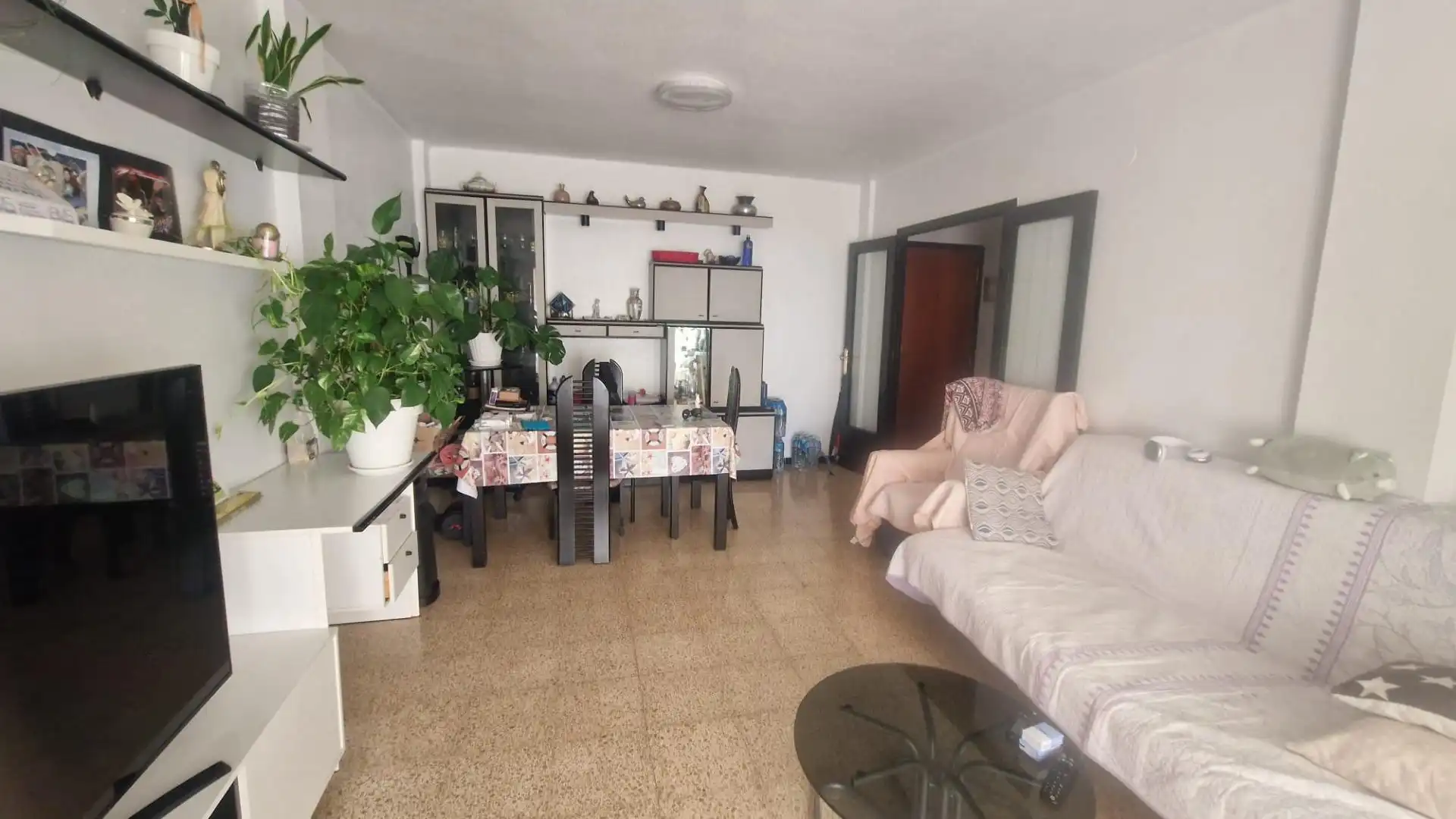 Sala de estar de Piso en venta en La Ràpita con Terraza y Amueblado