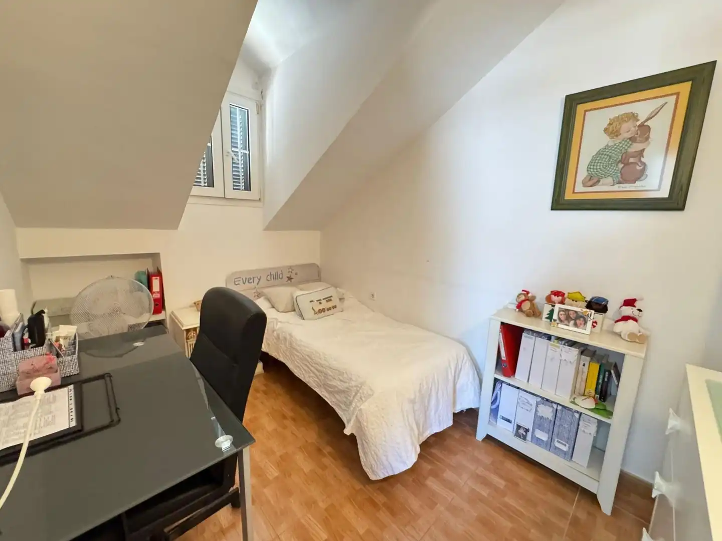Schlafzimmer von Einfamilien-Reihenhaus zum Verkauf in Fuengirola mit Klimaanlage, Terrasse und Möbliert