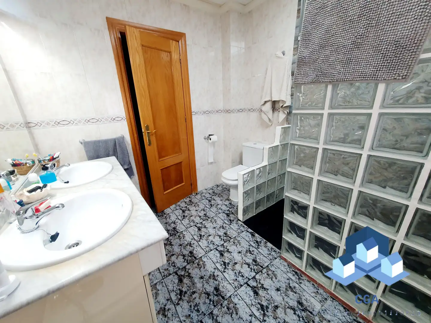 Bany de Casa adosada en venda en Lorca amb Aire condicionat, Calefacció i Terrassa