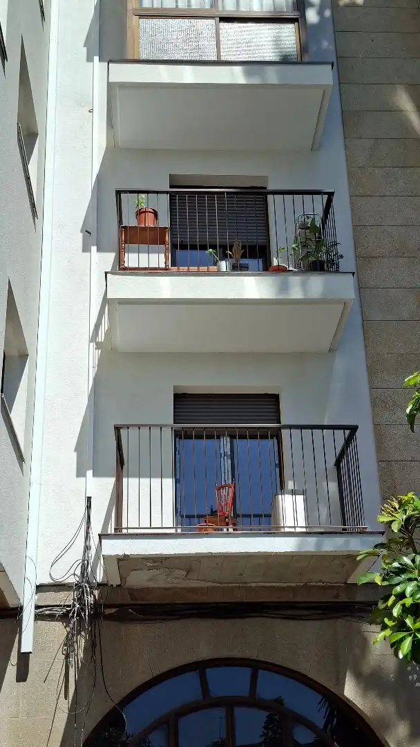 Balcony of Flat for sale in Vigo   with Heating, Parquet flooring and Furnished