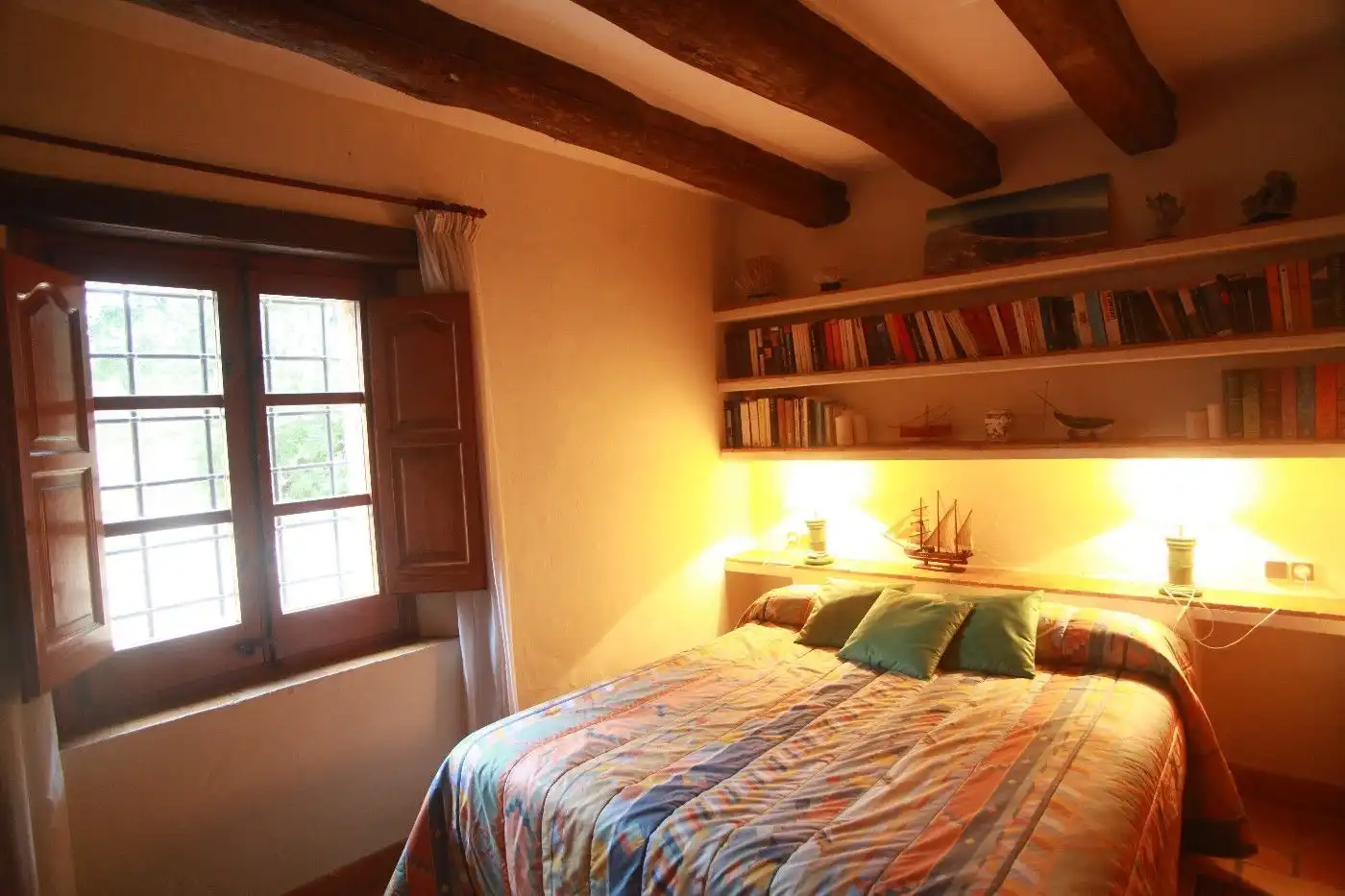 Schlafzimmer von Country house zum Verkauf in Santa Cristina d'Aro mit Terrasse, Abstellraum und Schwimmbad