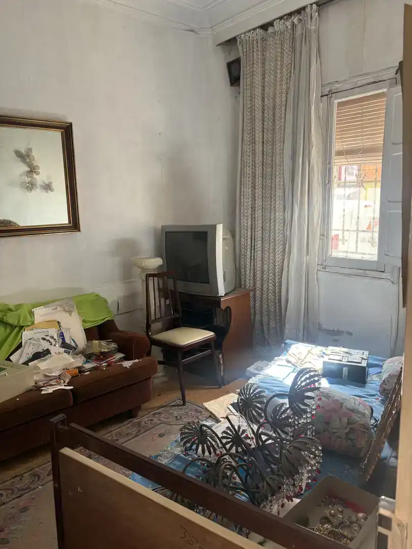 Living room of Houses for sale in  Madrid Capital