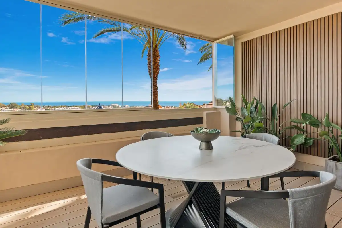 Terrassa de Apartament en venda en Estepona amb Aire condicionat, Terrassa i Traster