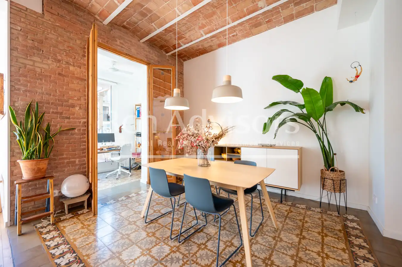 Vista exterior de Piso en venta en Barcelona con Aire acondicionado, Calefacción y Parquet