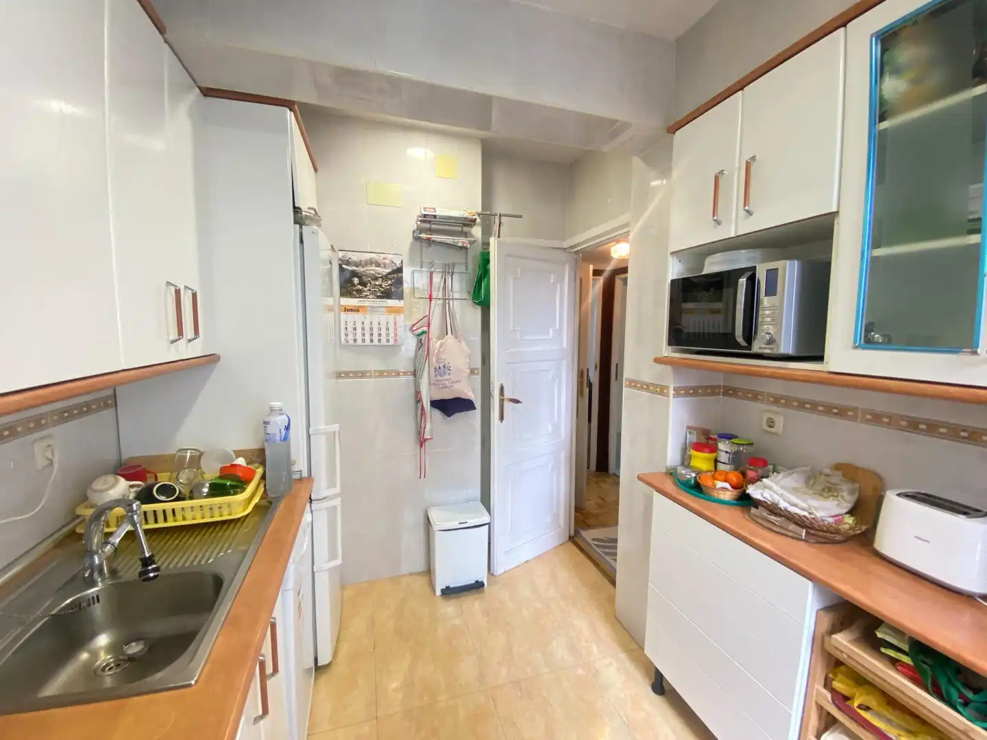 Cuina de Pis en venda en Madrid amb Calefacció, Parquet i Terrassa