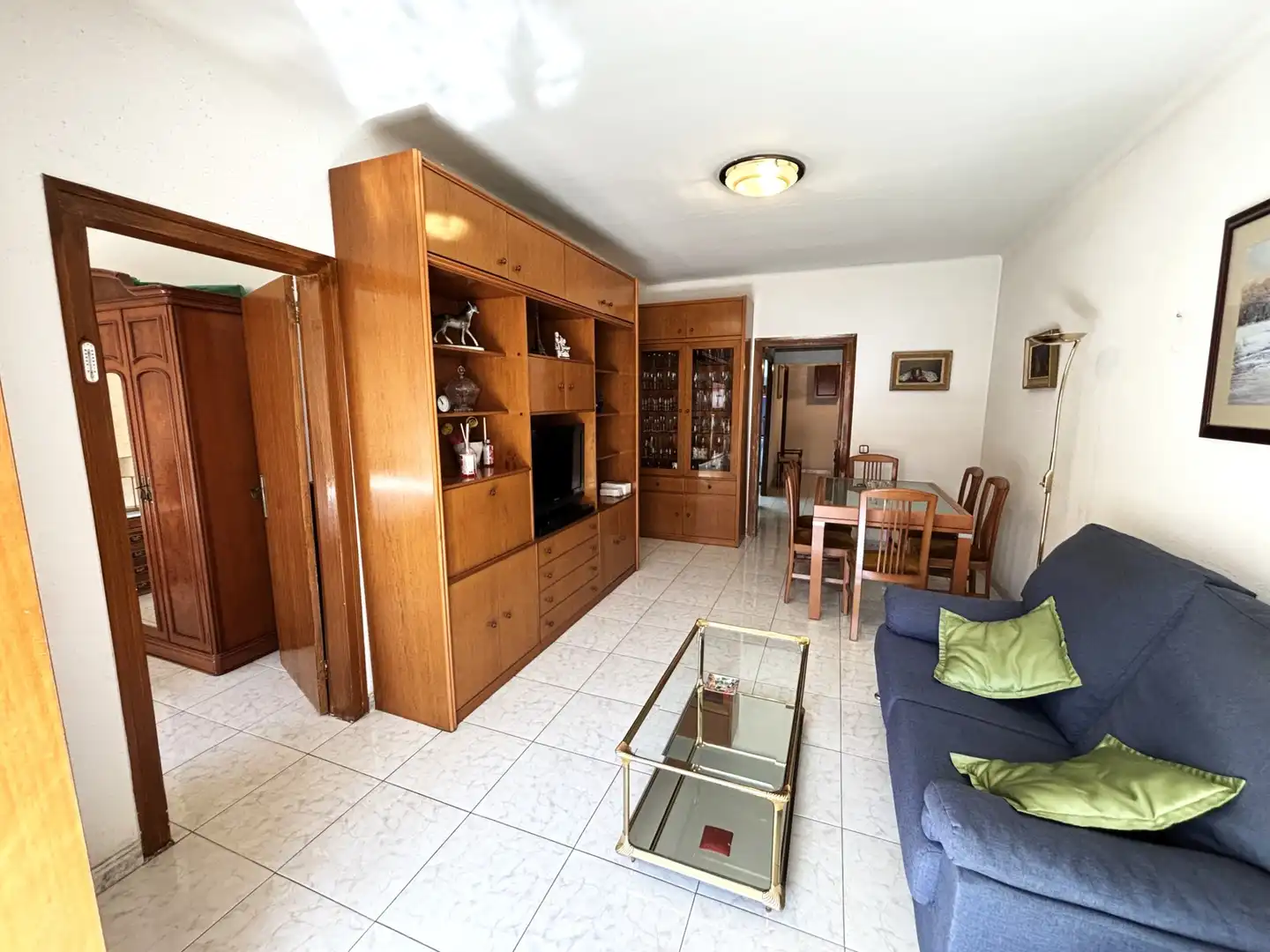 Sala de estar de Piso en venta en Barcelona con Balcón