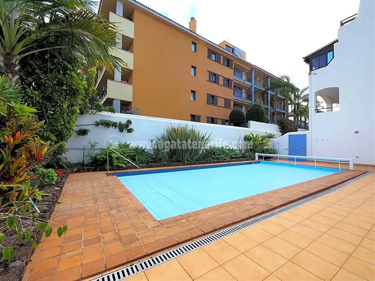 Piscina de Pis de lloguer en Puerto de la Cruz amb Calefacció, Terrassa i Piscina