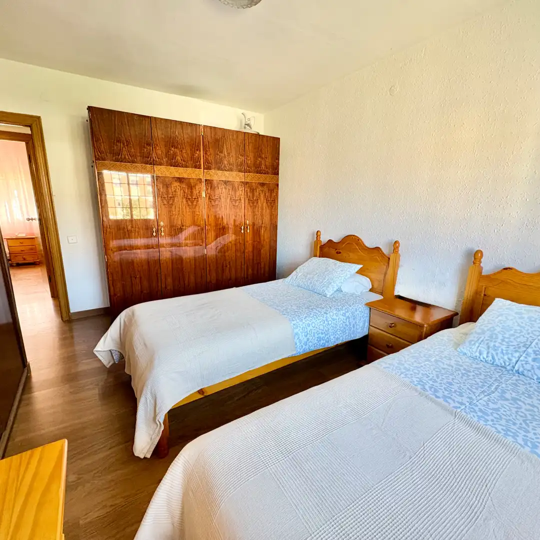 Bedroom of Flat for sale in Sant Boi de Llobregat  with Air Conditioner, Heating and Furnished