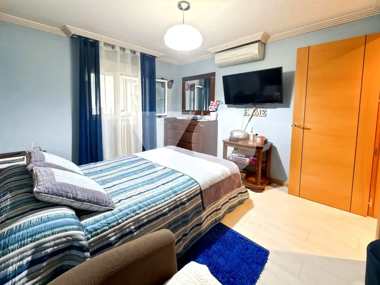 Bedroom of Flat for sale in Madrid  with Air Conditioner, Heating and Terrace