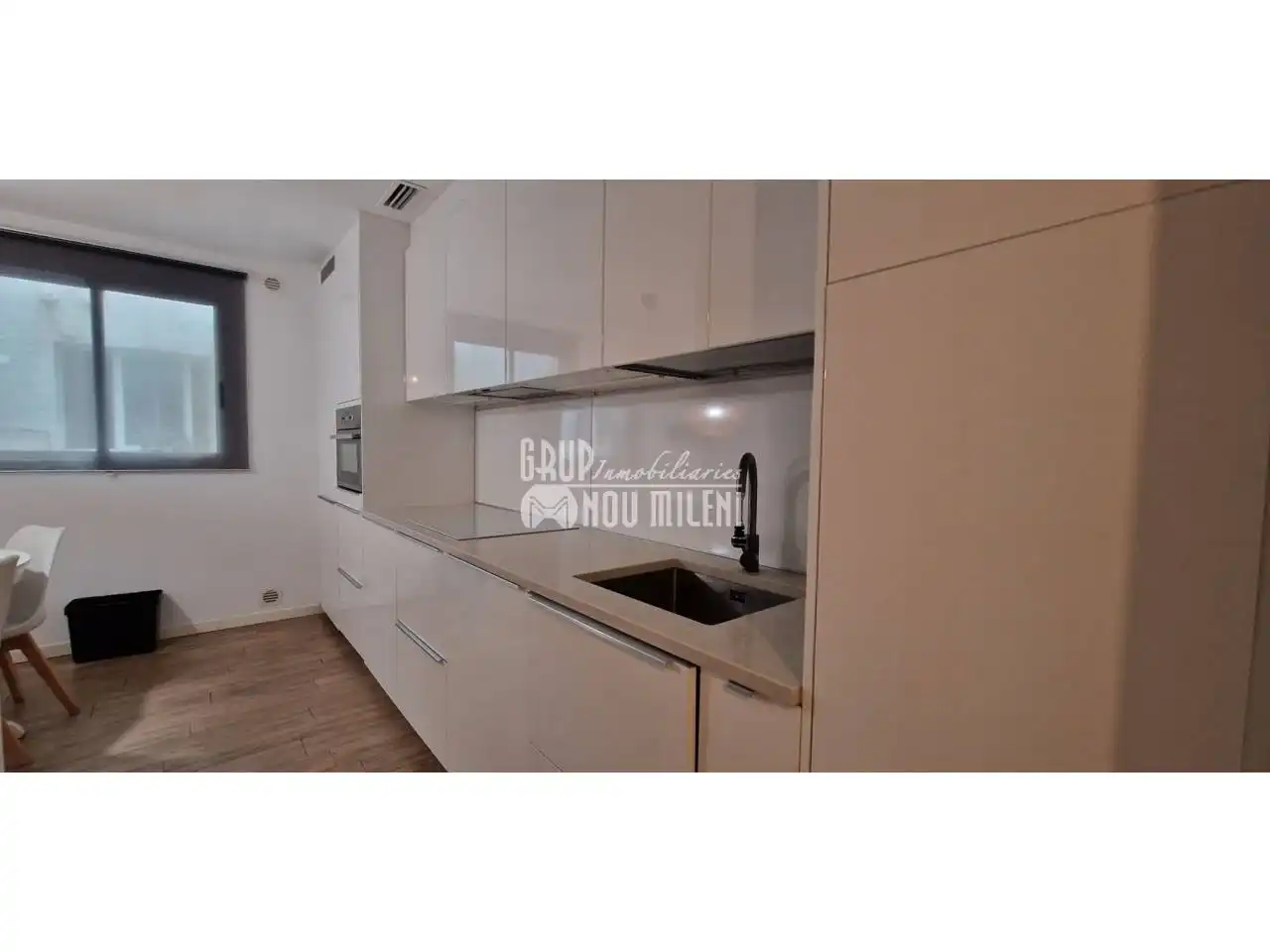 Kitchen of Flat for rent in Silla  with Air Conditioner, Heating and Parquet flooring