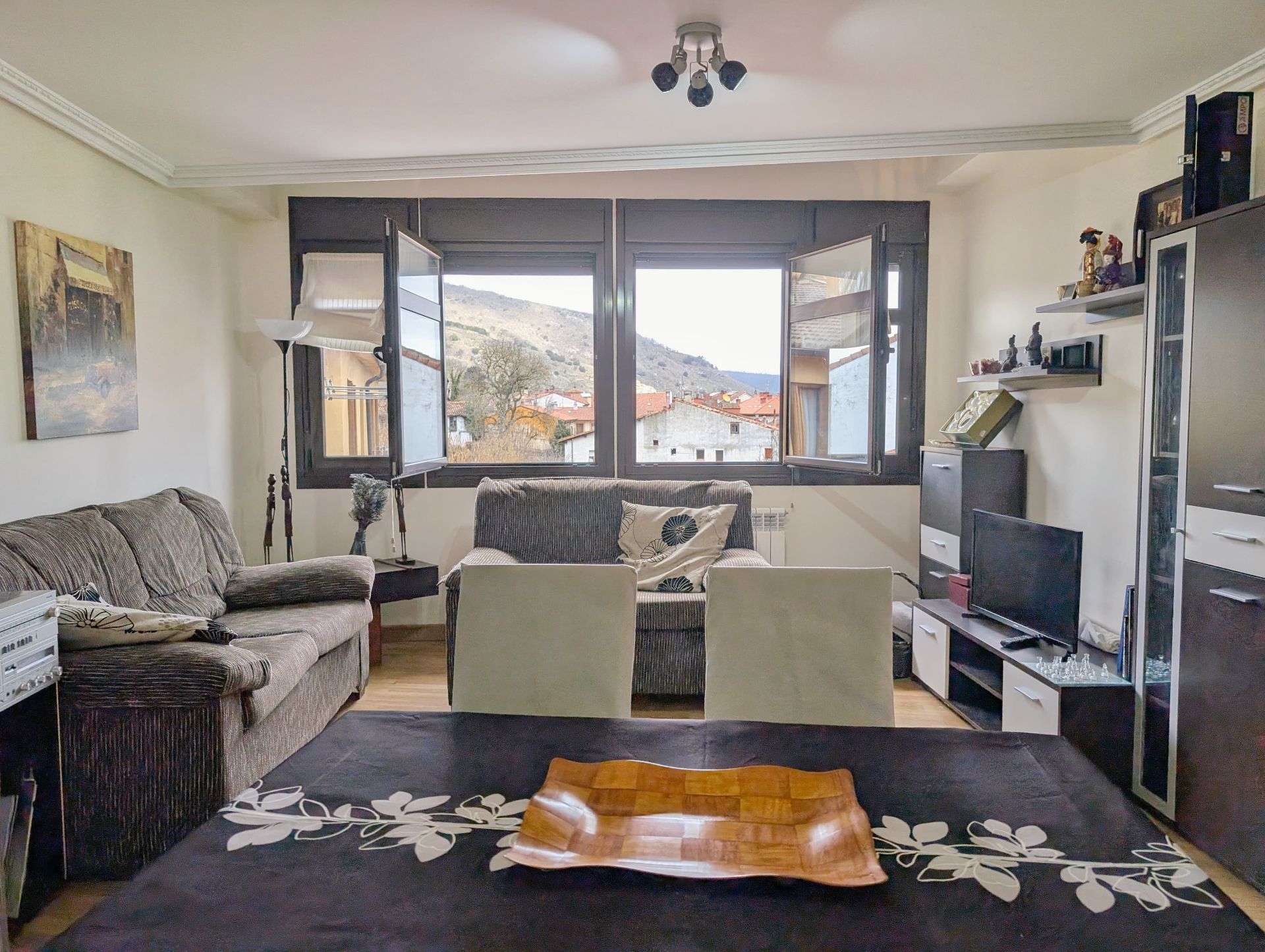 Living room of Apartment for sale in Ezcaray  with Heating, Storage room and Furnished