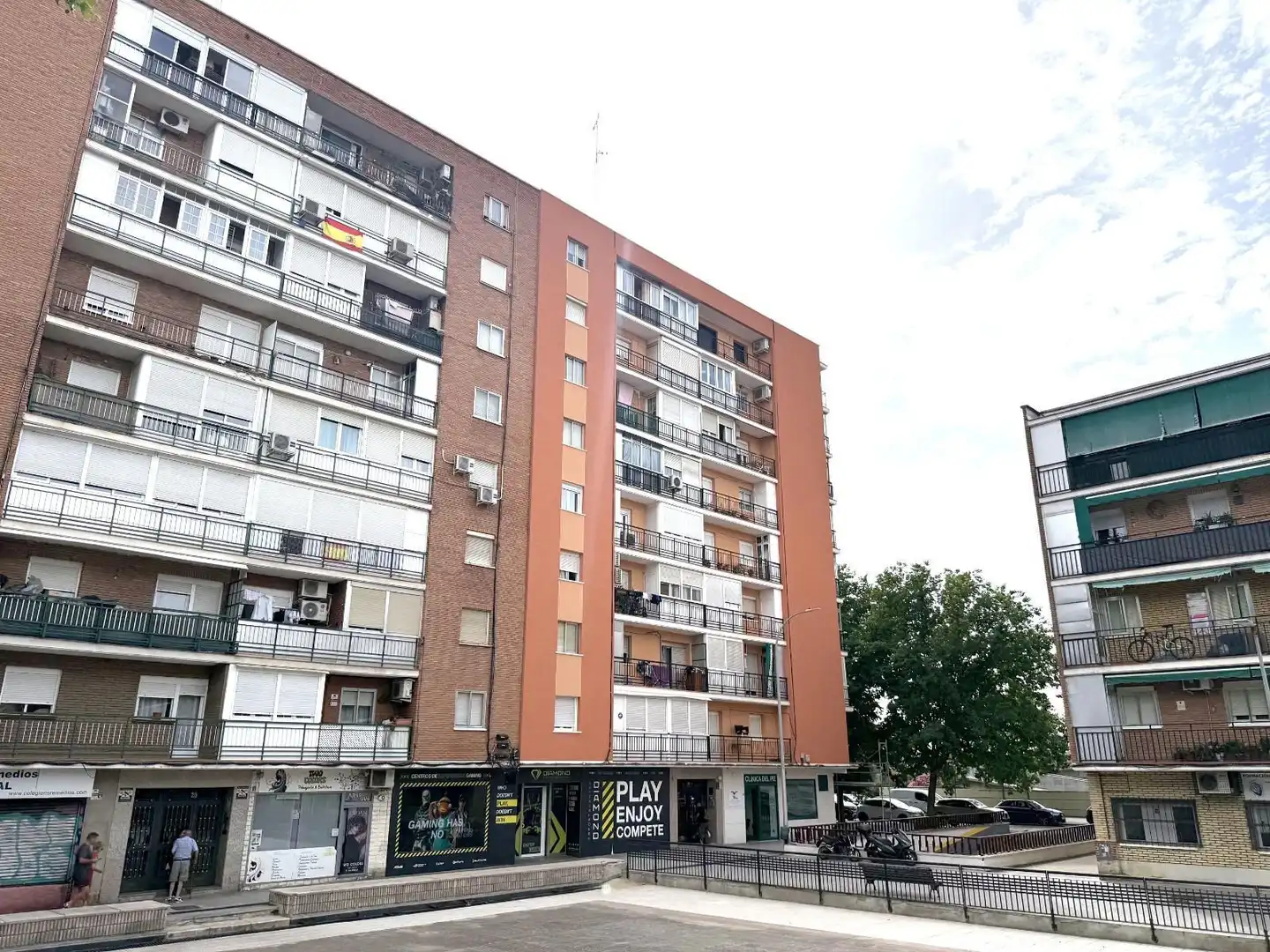 Exterior view of Flat for sale in Alcorcón  with Heating, Terrace and Furnished