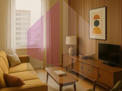Living room of Flat for sale in  Madrid Capital  with Air Conditioner and Heating