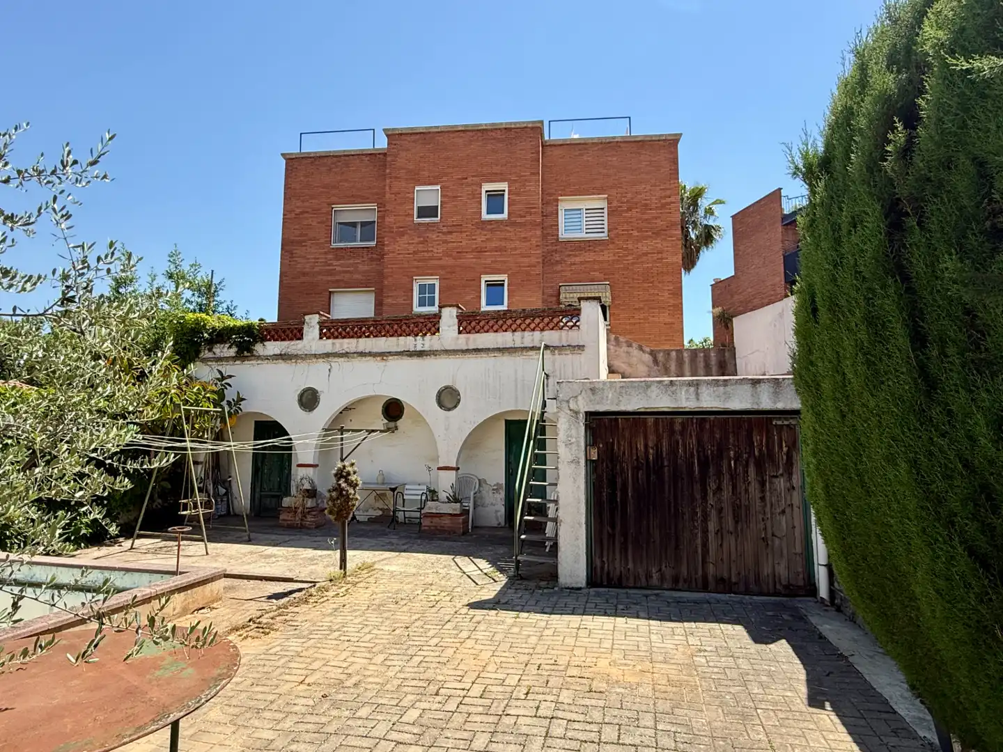Vista exterior de Casa o chalet en venta en Barcelona con Calefacción, Jardín privado y Terraza