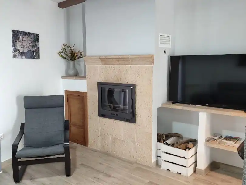 Living room of Houses for sale in Cazorla  with Air Conditioner, Terrace and Balcony