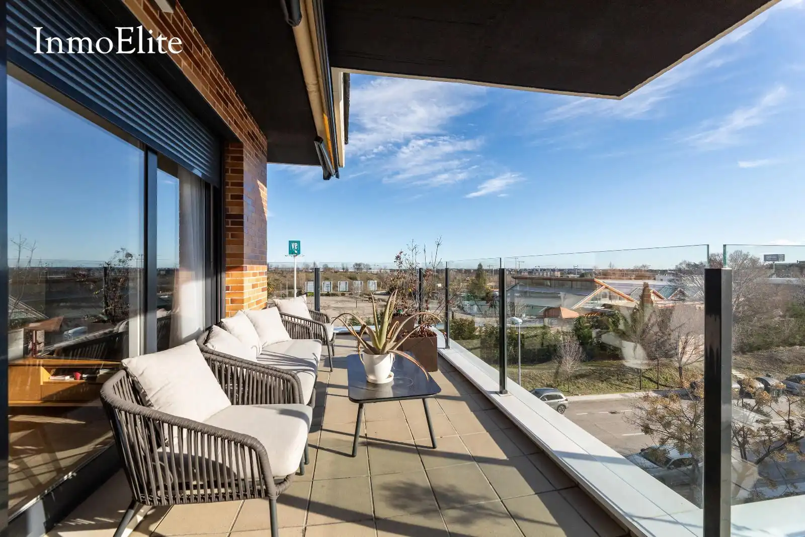 Terrasse von Dachboden zum Verkauf in Majadahonda mit Klimaanlage, Heizung und Parkett