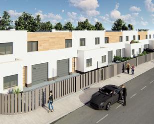 Exterior view of Single-family semi-detached for sale in Doñinos de Salamanca  with Heating, Private garden and Terrace