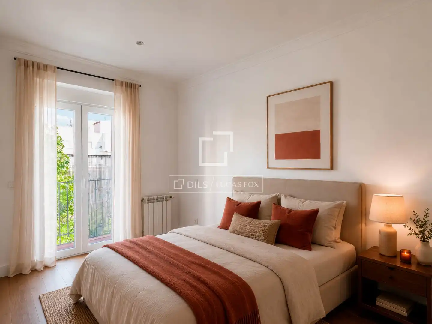 Bedroom of Attic for sale in Madrid  with Air Conditioner, Heating and Parquet flooring