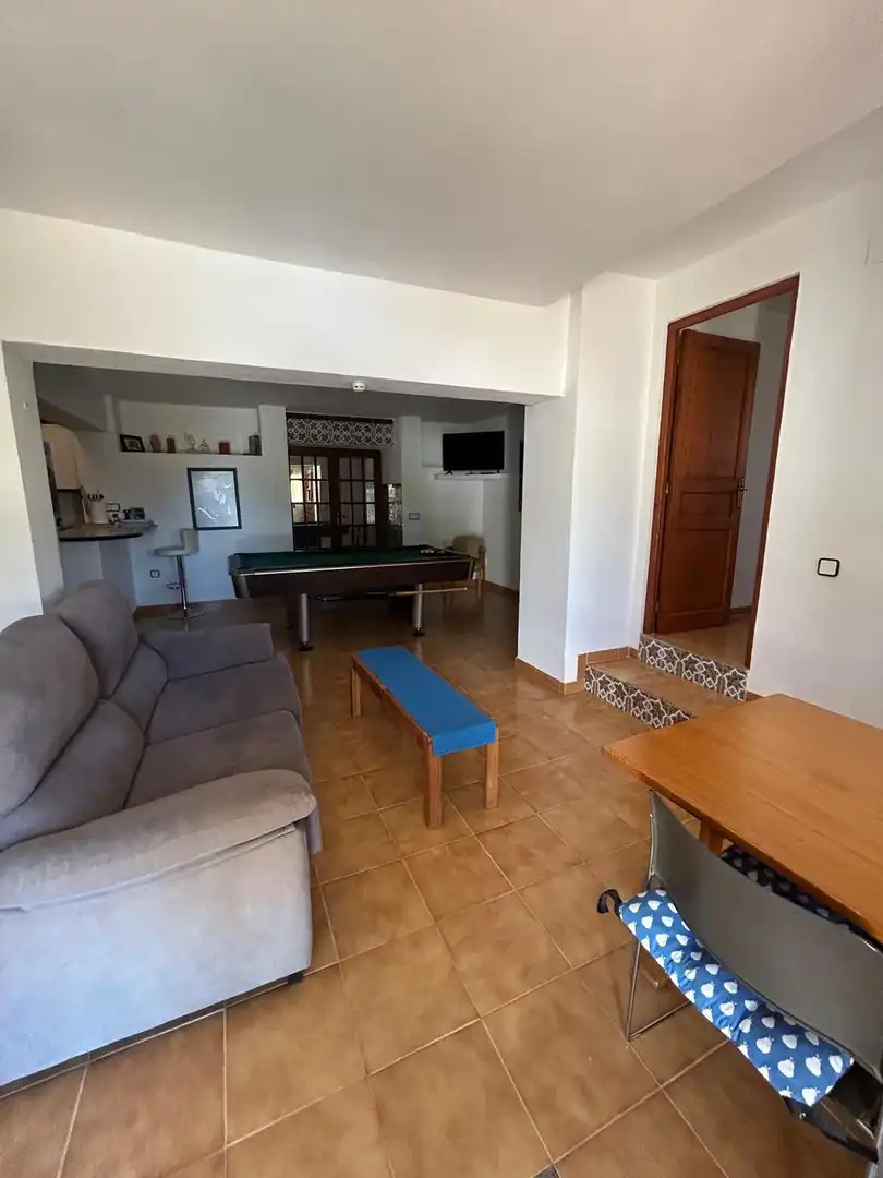Living room of Houses for sale in Calpe / Calp  with Private garden and Swimming Pool