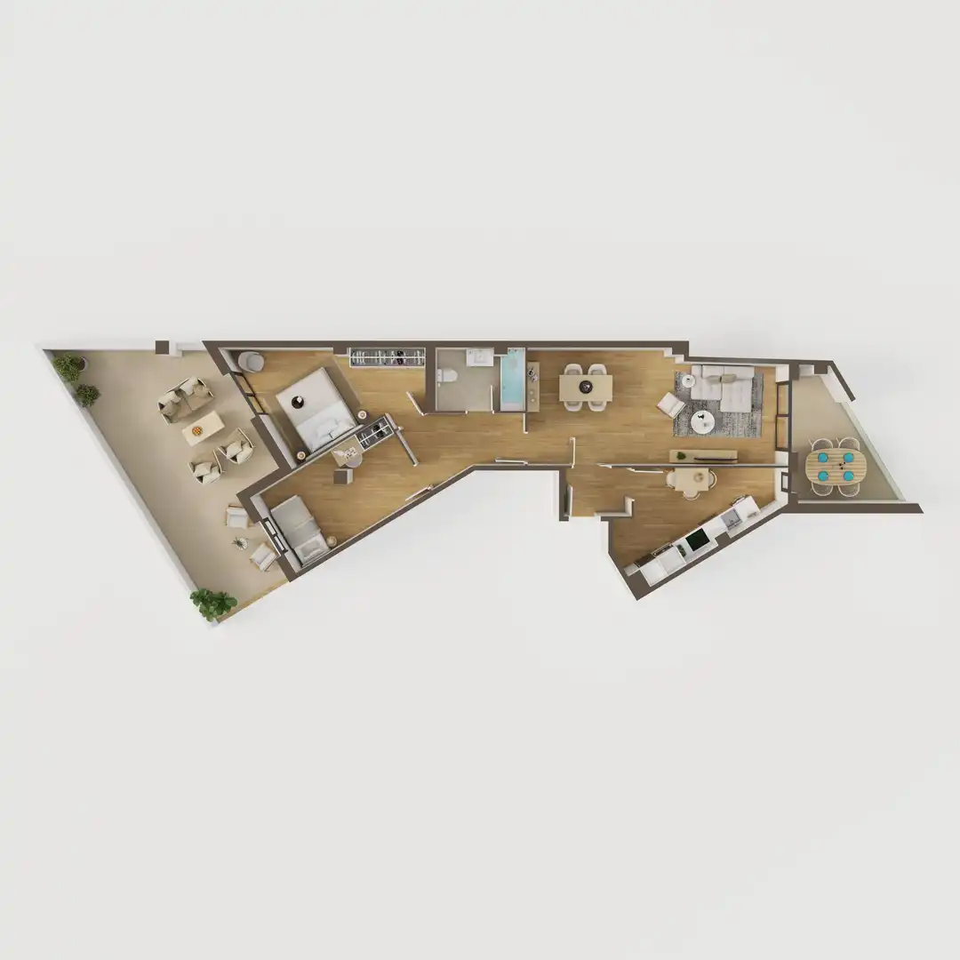 Wohnung zum Verkauf in Les Borges Blanques mit Terrasse und Alarm