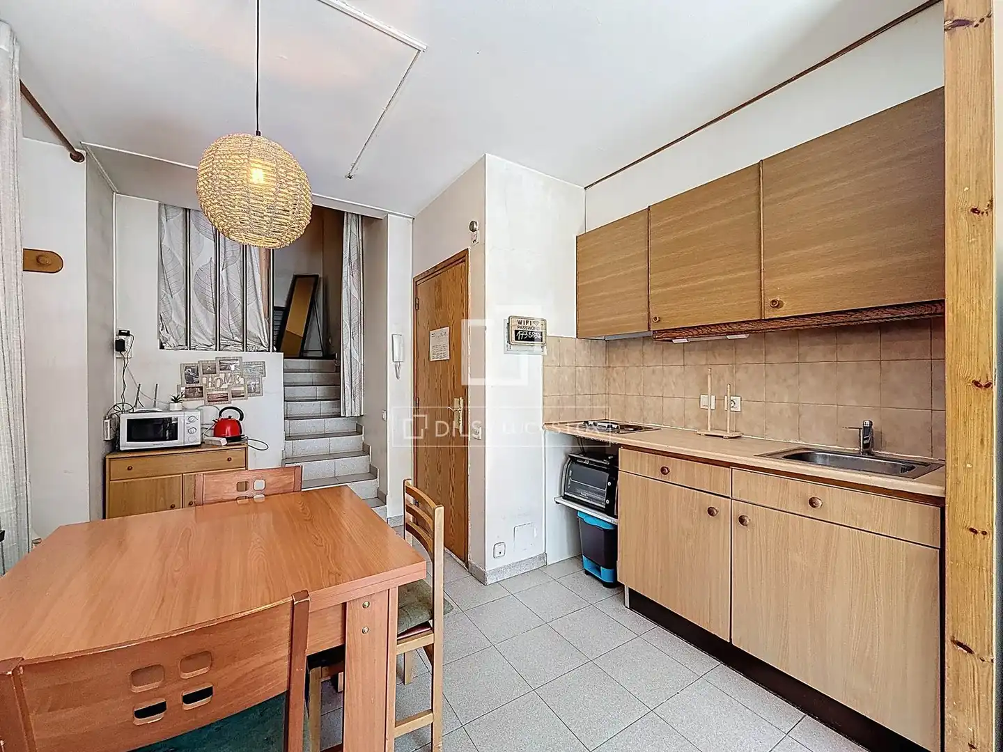 Kitchen of Flat for sale in Madrid  with Heating, Storage room and Furnished