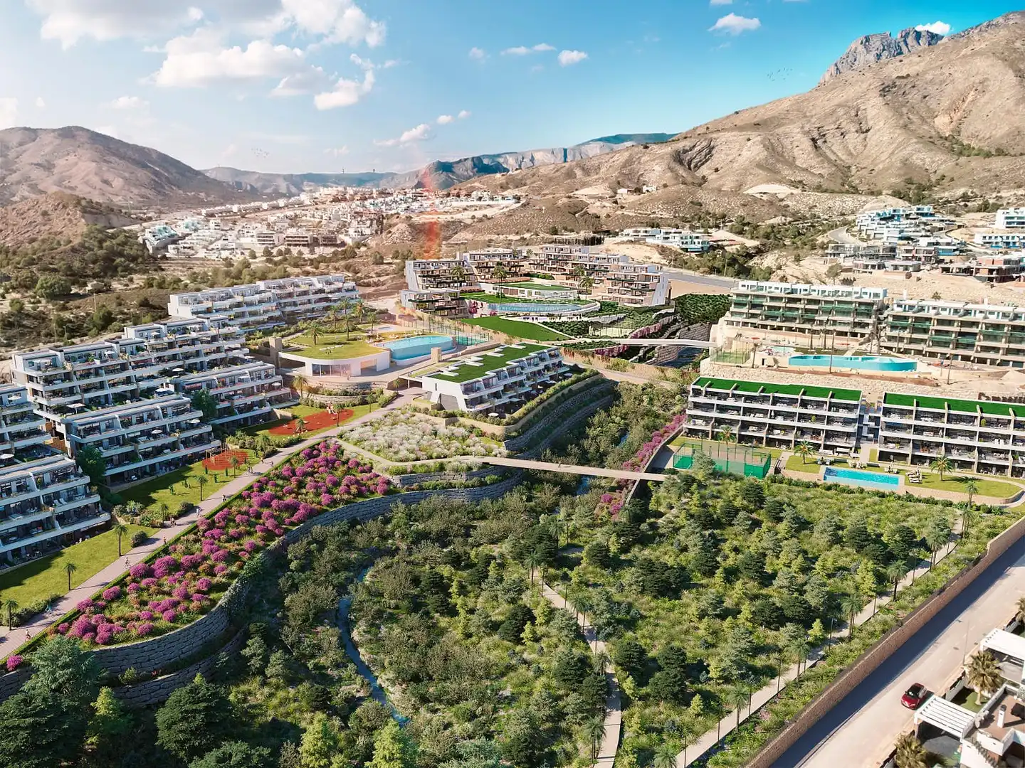 Apartamento con terraza en venta en Balcón de Finestrat - Terra Marina, imagen 2