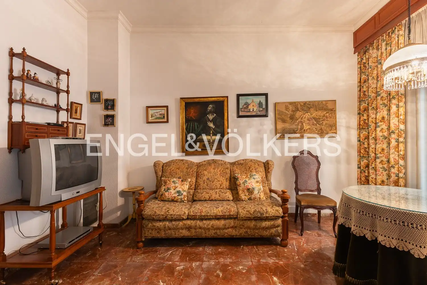 Sala de estar de Casa o chalet en venta en Guadassuar con Calefacción, Trastero y Amueblado